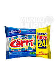 Galletas capri vainilla x24