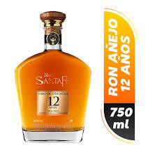 RON SANTAFE 12 AÑOS 750ML