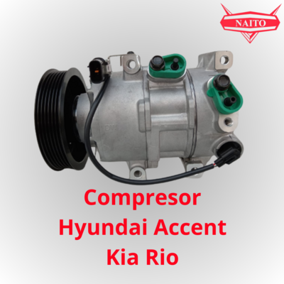 Compresor Hyundai Accent -- Kia Rio