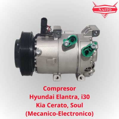 Compresor Hyundai Elantra I30- Kia Cerato - Soul