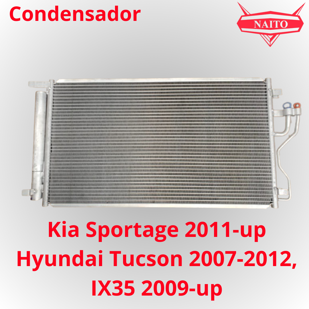 Condensador Kia Sportage -Hyundai Tucson -IX35