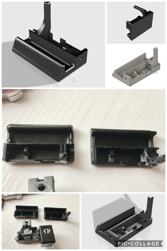 88-91 Prelude Glove Box Handle