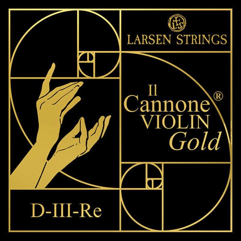 Larsen Violin-Saite D Il CANNONE Gold Larsen Violin-Saite D Il CANNONE Gold