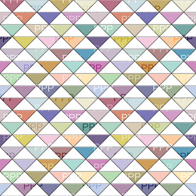 Triangles in pleasant colors