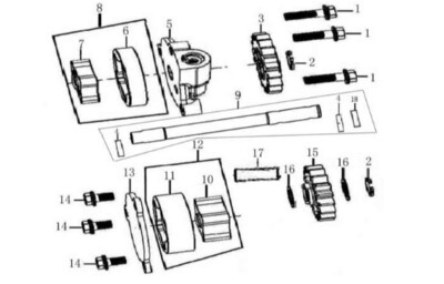 POMPA OLIO - OIL PUMP