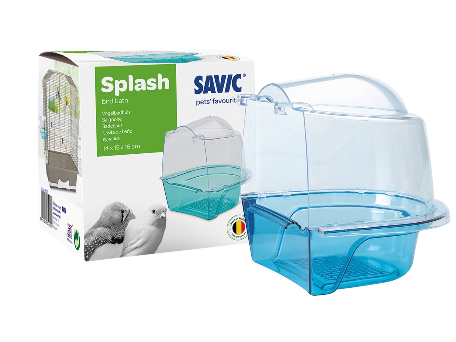 Bad plastiek Splash 14x15x16cm. DIS