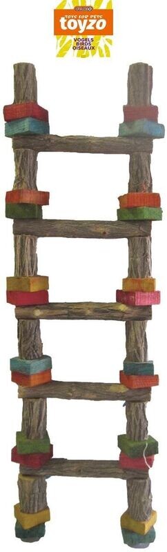 Ladder 5 treden hout 54cm.
