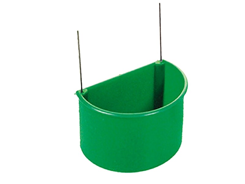Eetpot plastic Kolibrie groen L 90 ml