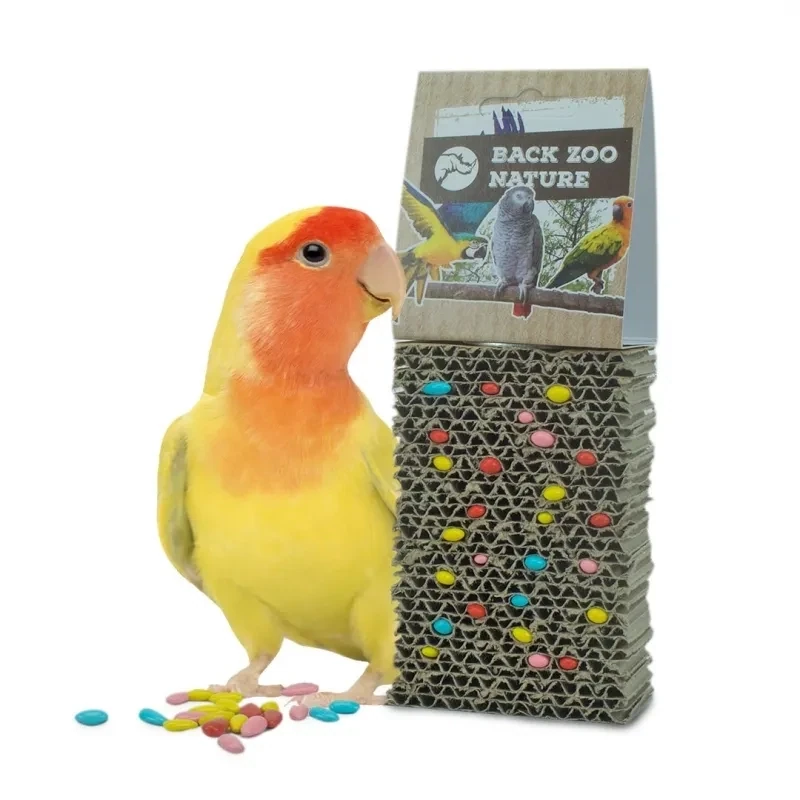 Back Zoo Nature Cardboard Treat Block Back Zoo Nature Cardboard Treat Block