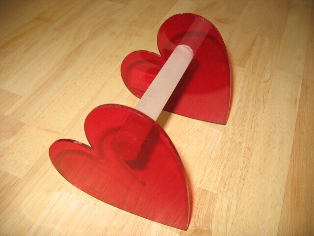 Acryl Hartjes Zitstok