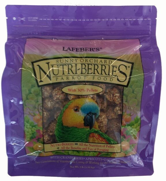 Nutri-Berries Sunny Orchard - Papegaai 1,36kg.