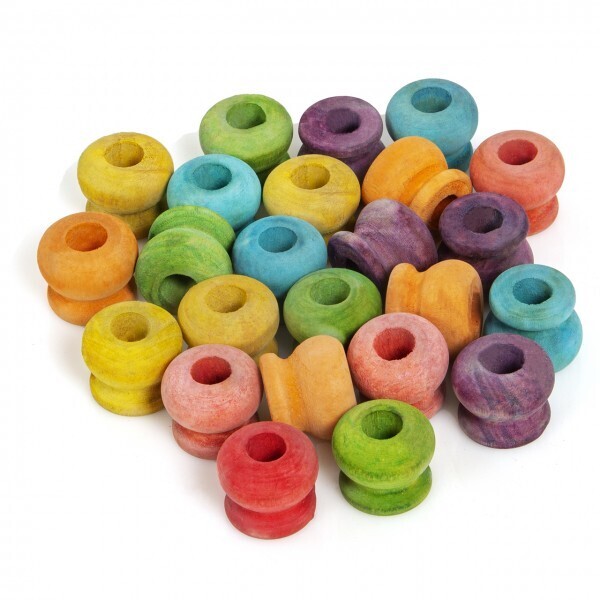 DIY - Kleurrijke houten knoppen DIY - Kleurrijke houten knoppen