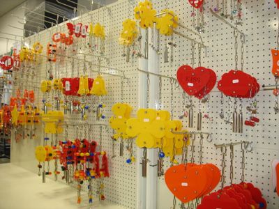 RVS en acryl speelgoed