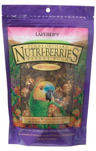Nutri-Berries Sunny Orchard - Papegaai 284gr