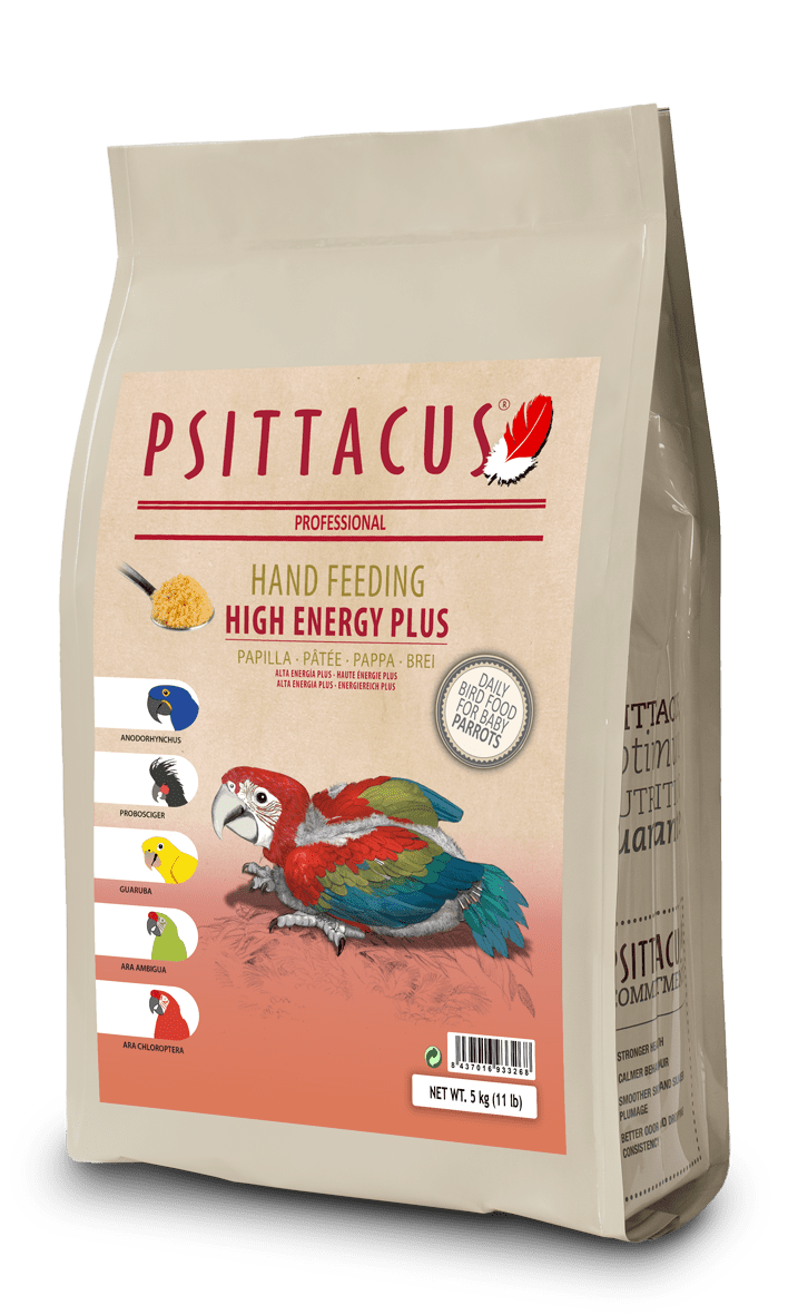 Psittacus High Energy Plus Hand Feeding 5kg.
