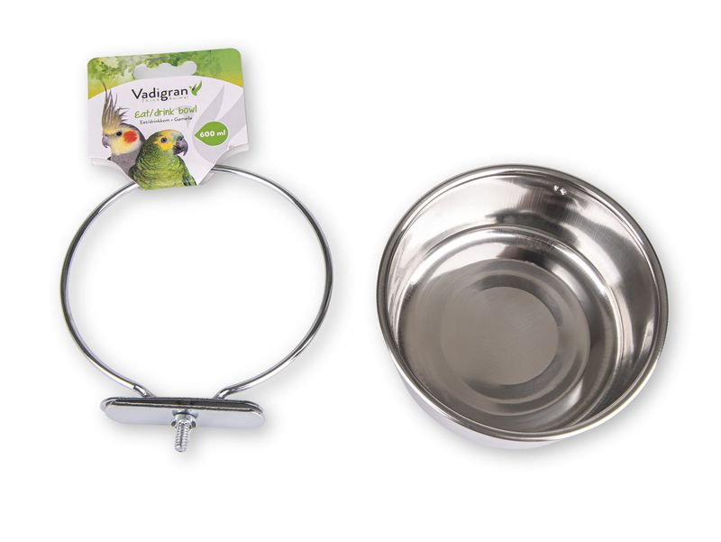 Eetpot Inox + 1 vijs 12cm - 0,60L
