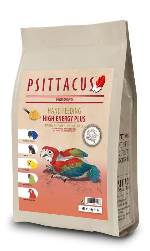 Psittacus High Energy Plus Hand Feeding 5kg.