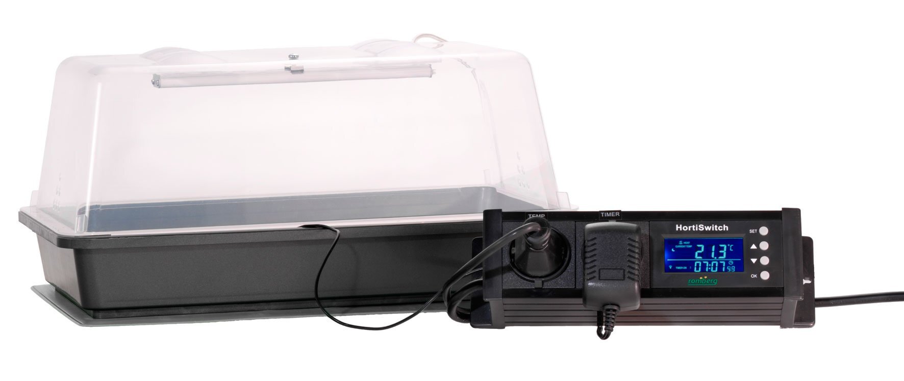 Romberg Climatic M LED Gewächshaus für die Aufzucht