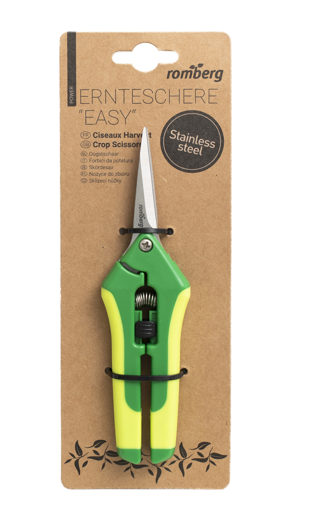 Romberg Ernteschere Easy rutschfester Griff rostfreier stahl