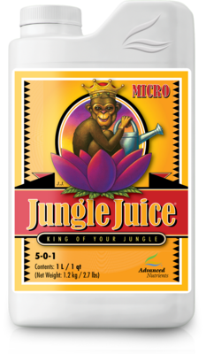 Advanced Nutrients Jungle Juice Micro 1L Grow Dünger Cup Winner gesamter Zyklus Top Produkt