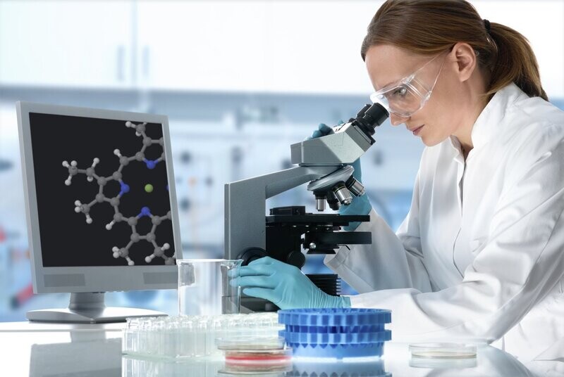 Mikroskopische Untersuchung Cannabis Probe Mikroskopische Untersuchung Cannabis Probe