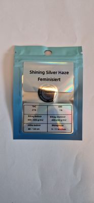 Souvenir Seeds Shining Silver Haze Feminisiert zum Sammeln und Tauschen