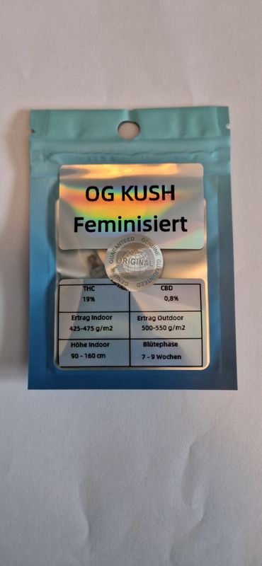 Souvenir Seeds OG Kush Feminisiert zum Sammeln und Tauschen Souvenir Seeds OG Kush Feminisiert zum Sammeln und Tauschen