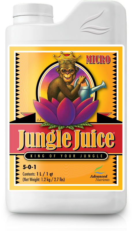 Advanced Nutrients Jungle Juice Micro 1L Grow Dünger Cup Winner gesamter Zyklus Top Produkt