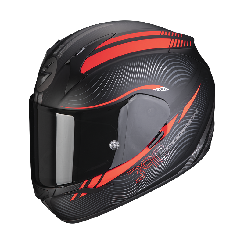 SCORPION EXO-390 STING NEGRO MATE / ROJO