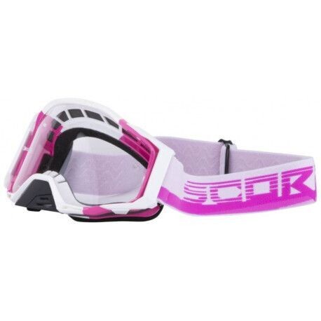 Gafas Scorpion Rosa-Blanco E21