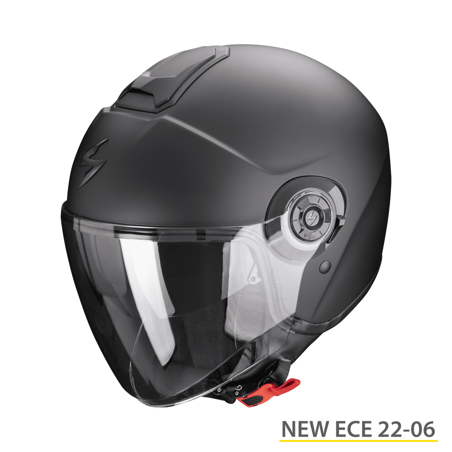 SCORPION EXO CITY II SOLID MATT BLACK HELMET