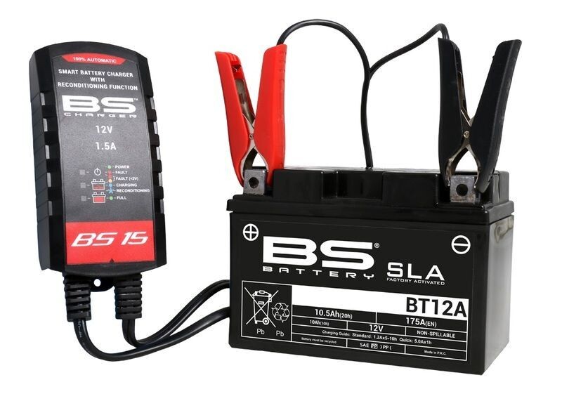 Cargador de bateria inteligente BS Battery BS15 1,5A