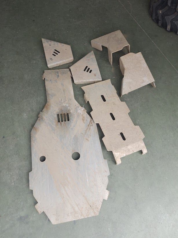 KIT BAJOS ALUMINIO SUZUKI KING QUAD 700 USADOS