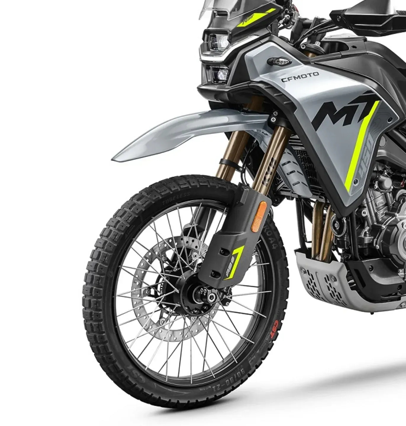 GUARDABARROS ALTO GRIS CFMOTO 450 MT