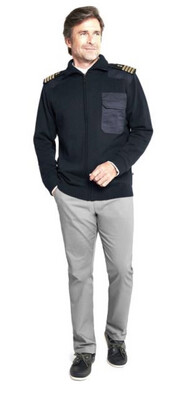 CAPTAIN JACKET KNIT SWEATER MEN
