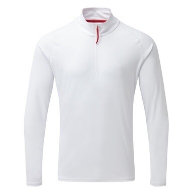 Men UV Tec Long Sleeve Zip Tee UV009