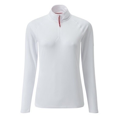 Women UV Tec Long Sleeve Zip Tee UV009W