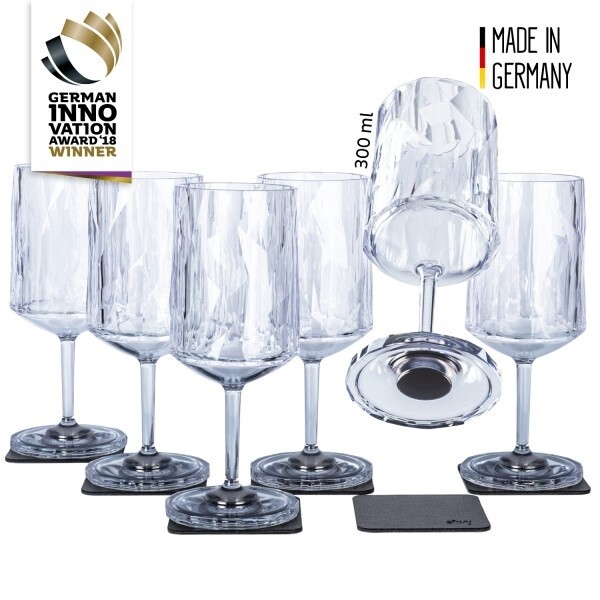 MAGNETIC PLASTIC GLASS WINE 0,3 L