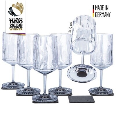 MAGNETIC PLASTIC GLASS WINE 0,3 L