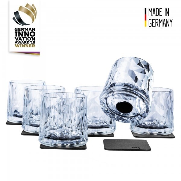 Magnetic Plastic Glass Tumbler