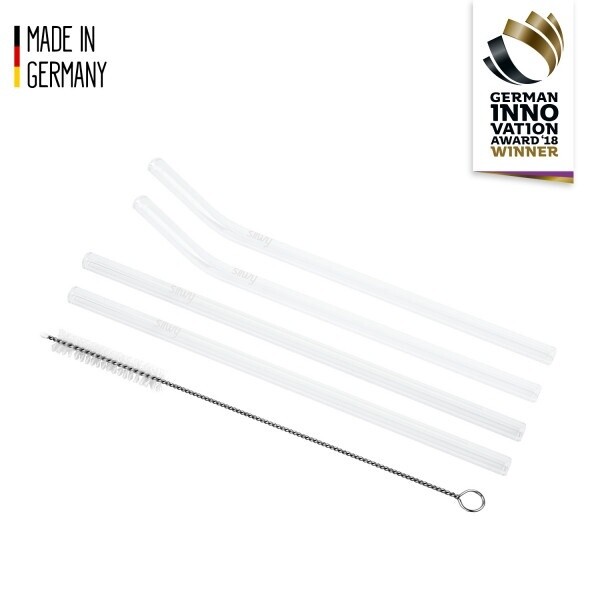 Glass Straw Set