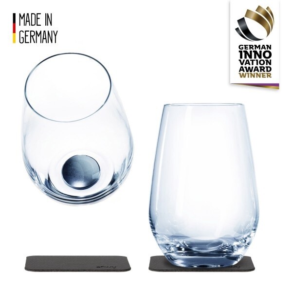 Magnetic Crystal Glass Longdrink