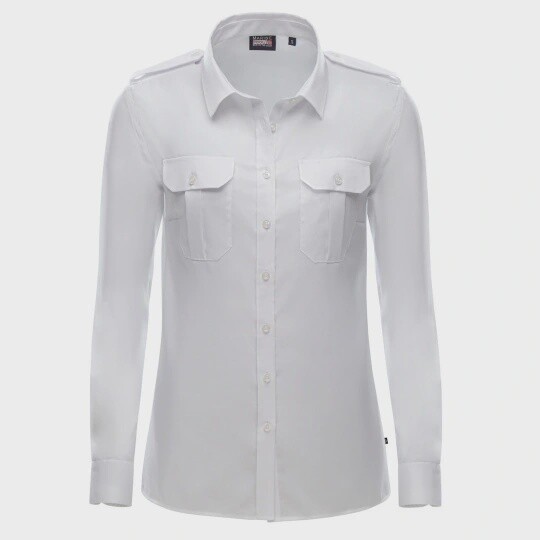 Captain Noniron Shirt Women Long Sleeve