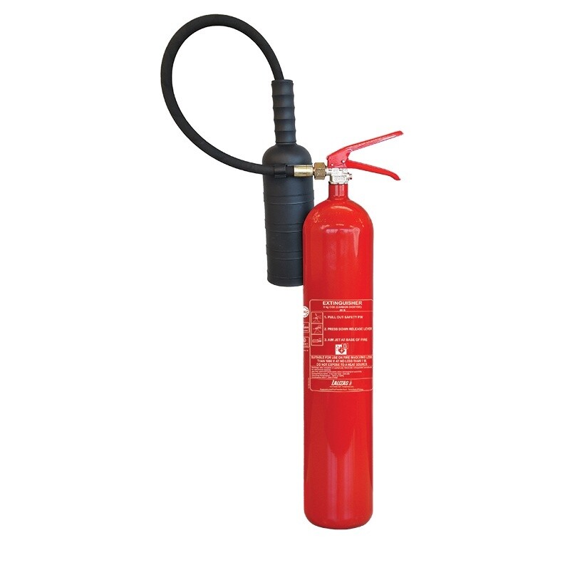 Lalizas Fire Extinguisher Co2, W/Wall Bracket, Med (En,Es,Hr)