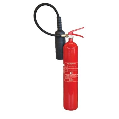 LALIZAS Fire Extinguisher CO2, w/wall bracket, MED (EN,ES,HR)