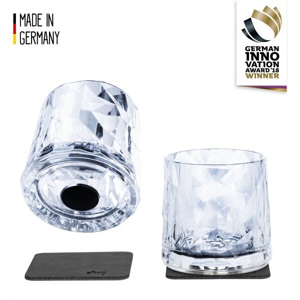 Magnetic Plastic Glasses Tumbler   Set Of 2