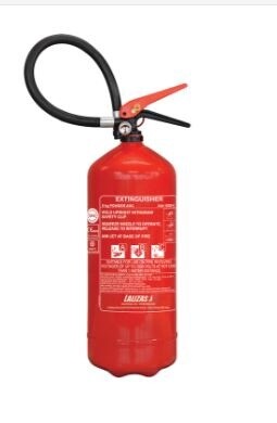 Lalizas Fire Extinguisher Dry Powder, Stored Pressure W/Bracket, Med (En,Es,Hr)