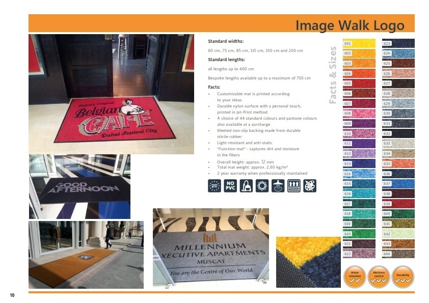 Image Walk Logo Mat