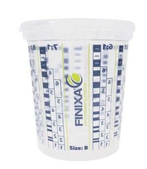 FINIXA_PRINTED MIXING CUPS 400 ML
