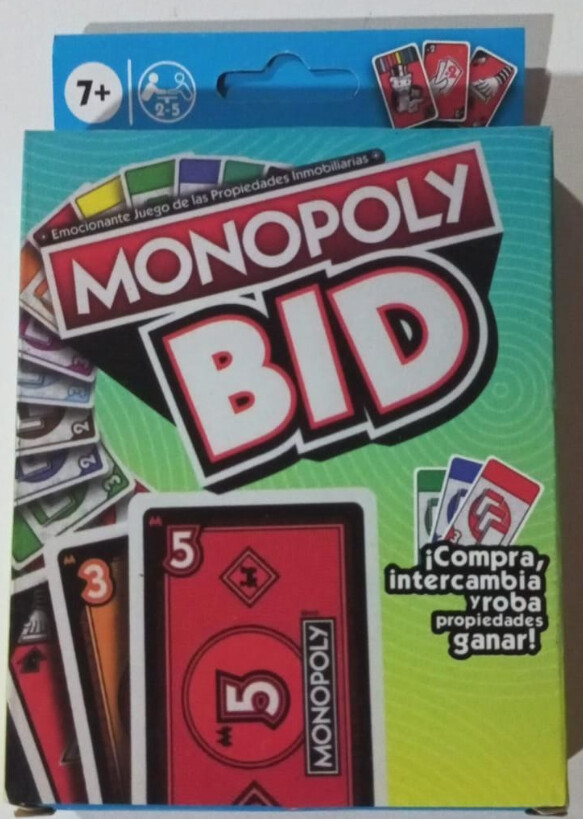 Cartas Monopoly Bid